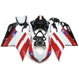 046 Fairing Ducati 848 1098 1198 2007 - 2012 Red White Black